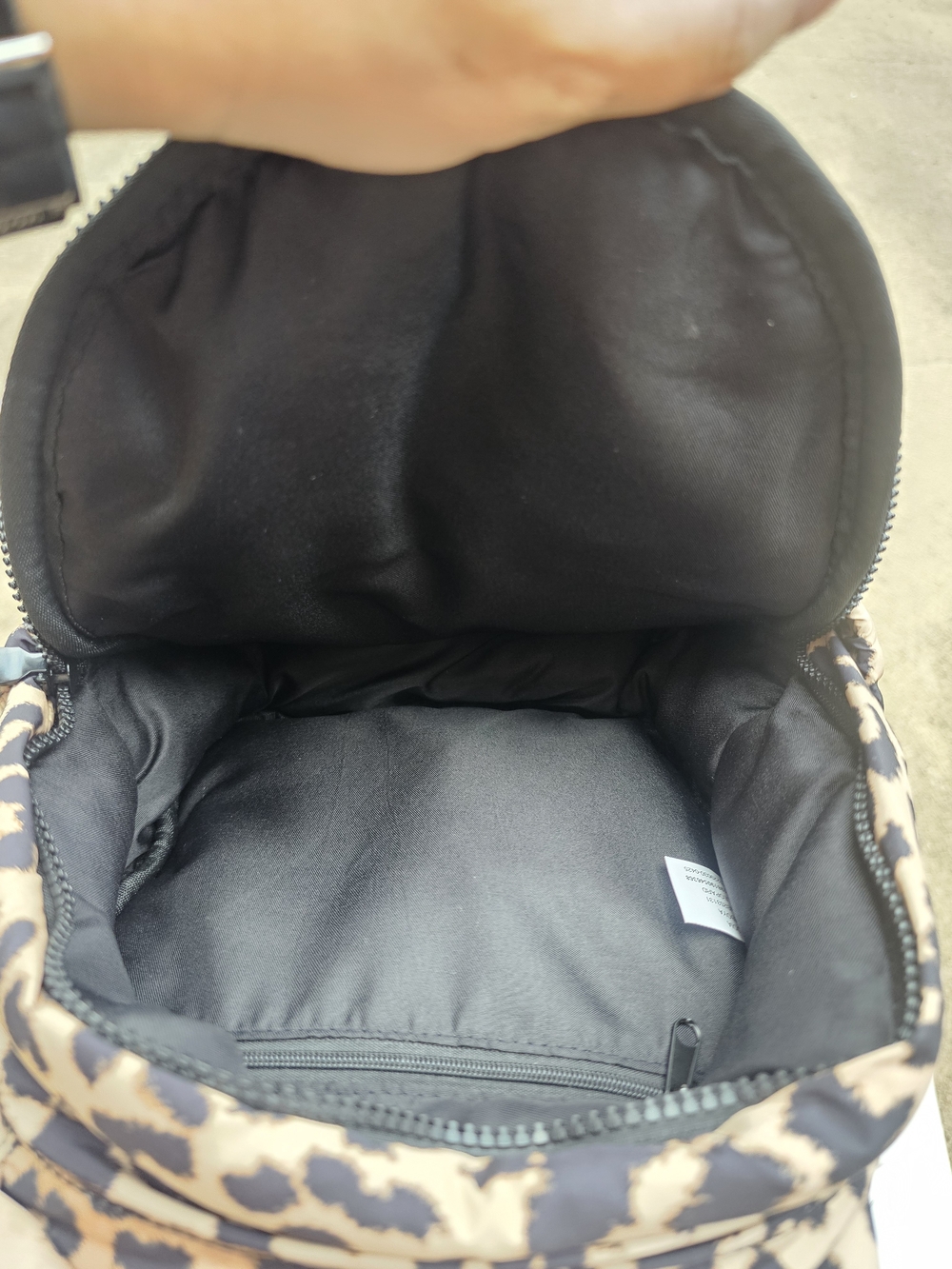 Leopard Print Backpack - Picture 6 of 10